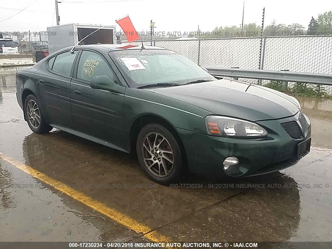 2G2WR544X41****** · 2004 PONTIAC GRAND PRIX GTP