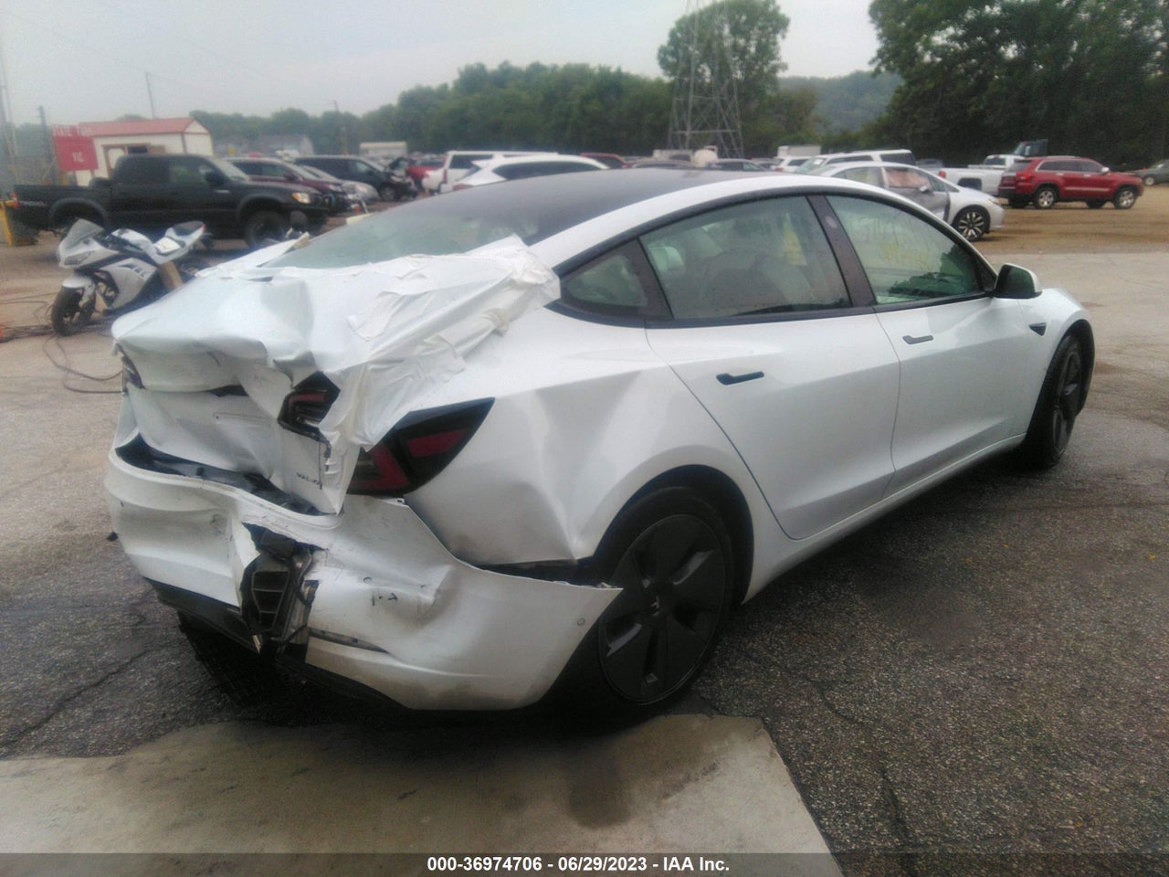 2022 TESLA MODEL 3 LONG RANGE DUAL MOTOR ALL-WHEEL DRIVE · 4/10