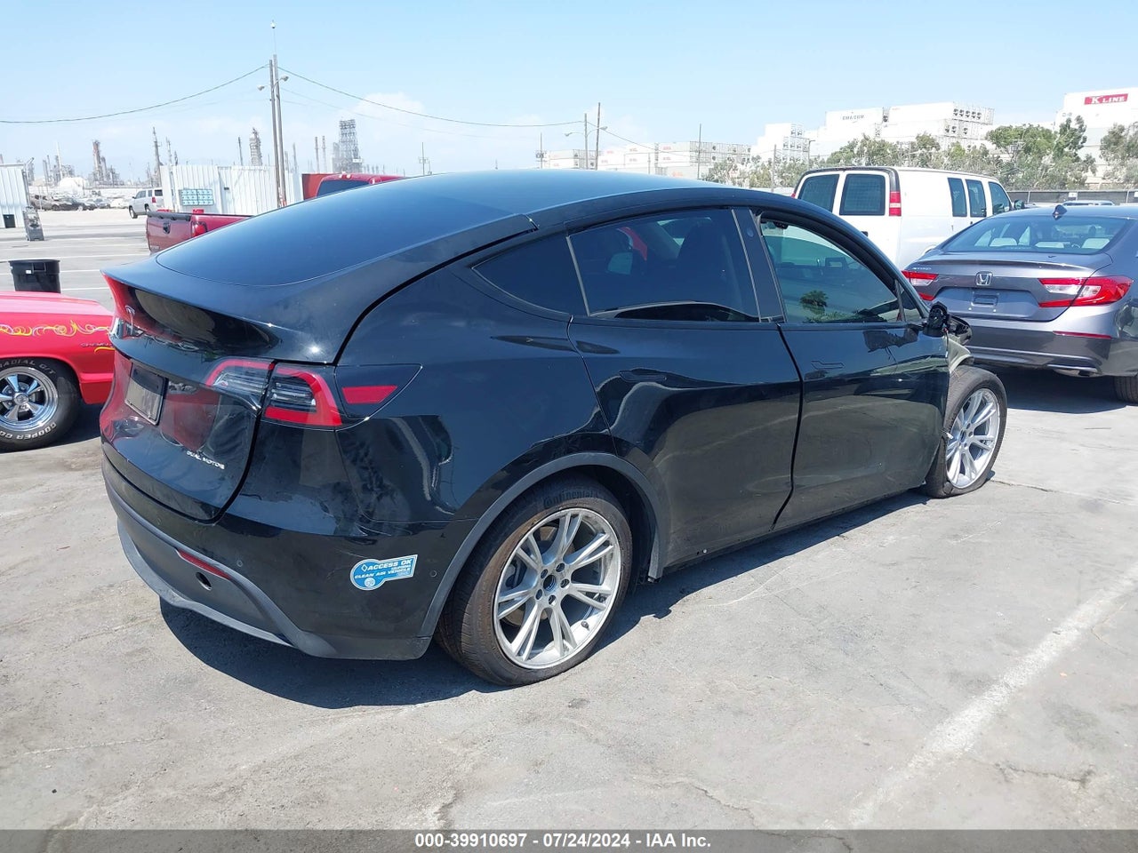 2021 TESLA MODEL Y LONG RANGE DUAL MOTOR ALL-WHEEL DRIVE · 4/11