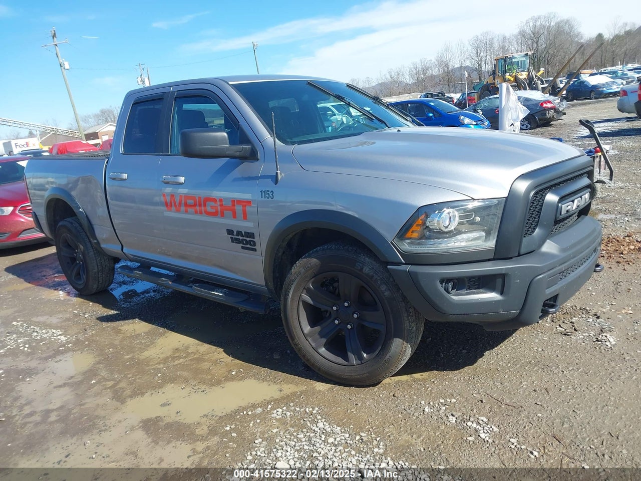 1C6RR7GG5MS****** · 2021 RAM 1500 CLASSIC WARLOCK  4X4 6'4 BOX