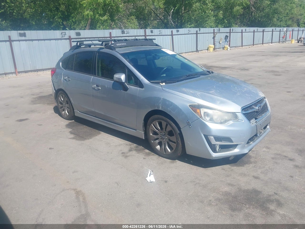 JF1GPAW67F8****** · 2015 SUBARU IMPREZA 2.0I SPORT LIMITED
