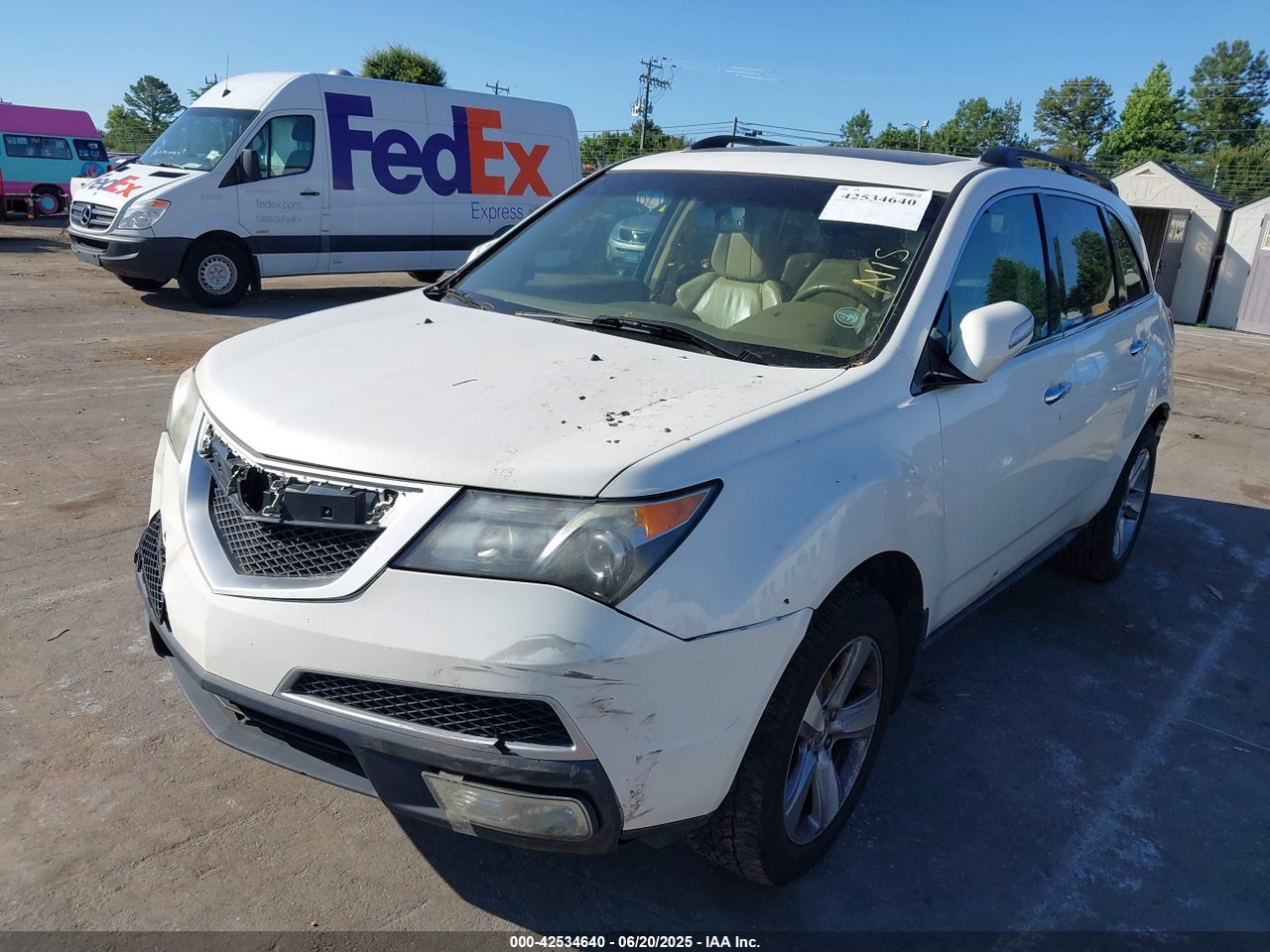 2012 ACURA MDX · 2/11