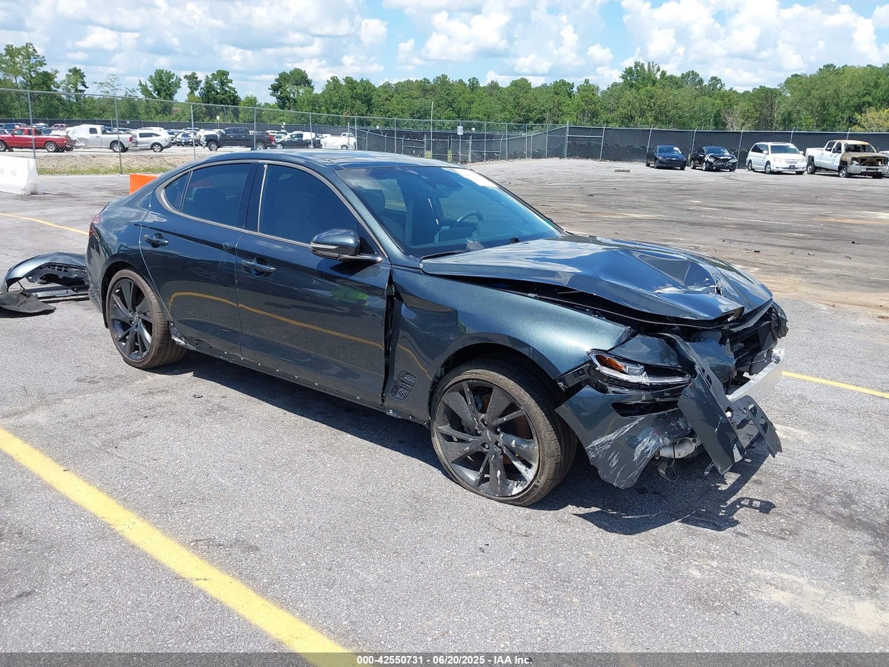 KMTG34TA5PU****** · 2023 GENESIS G70 2.0T AWD