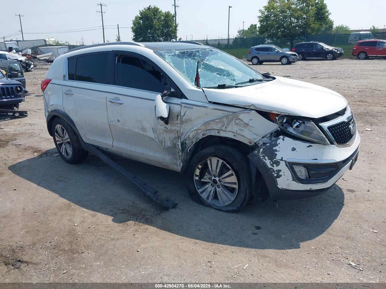 KNDPCCAC1G7****** · 2016 KIA SPORTAGE EX