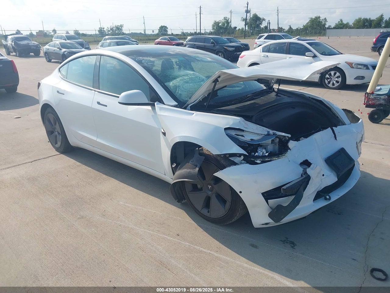 5YJ3E1EA1NF****** · 2022 TESLA MODEL 3 REAR-WHEEL DRIVE