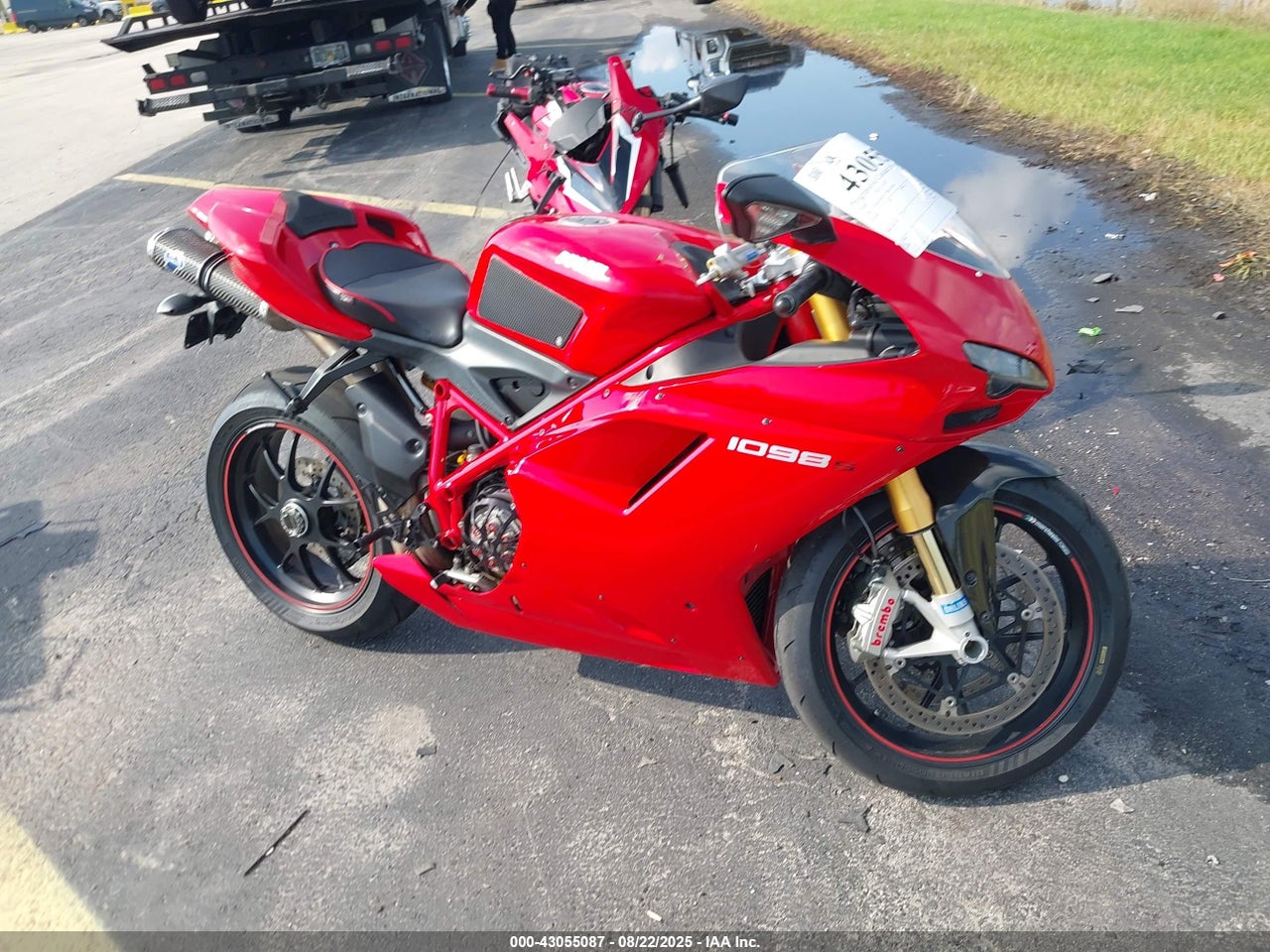 ZDM1XBEW78B****** · 2008 DUCATI 1098 S