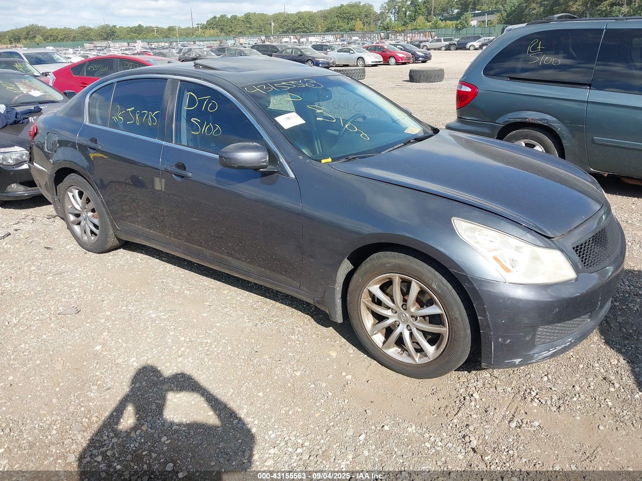 JNKBV61F48M****** · 2008 INFINITI G35X