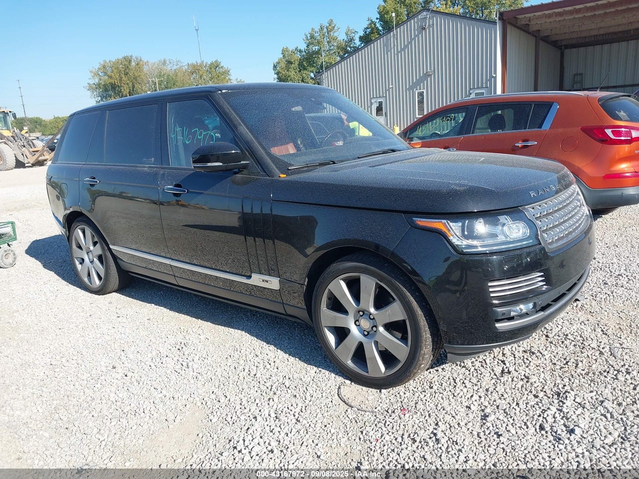 SALGV3TF6FA****** · 2015 LAND ROVER RANGE ROVER 5.0L V8 SUPERCHARGED AUTOBIOGRAPHY