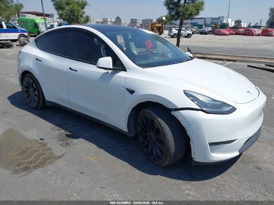 2022 TESLA MODEL Y LONG RANGE DUAL MOTOR ALL-WHEEL DRIVE