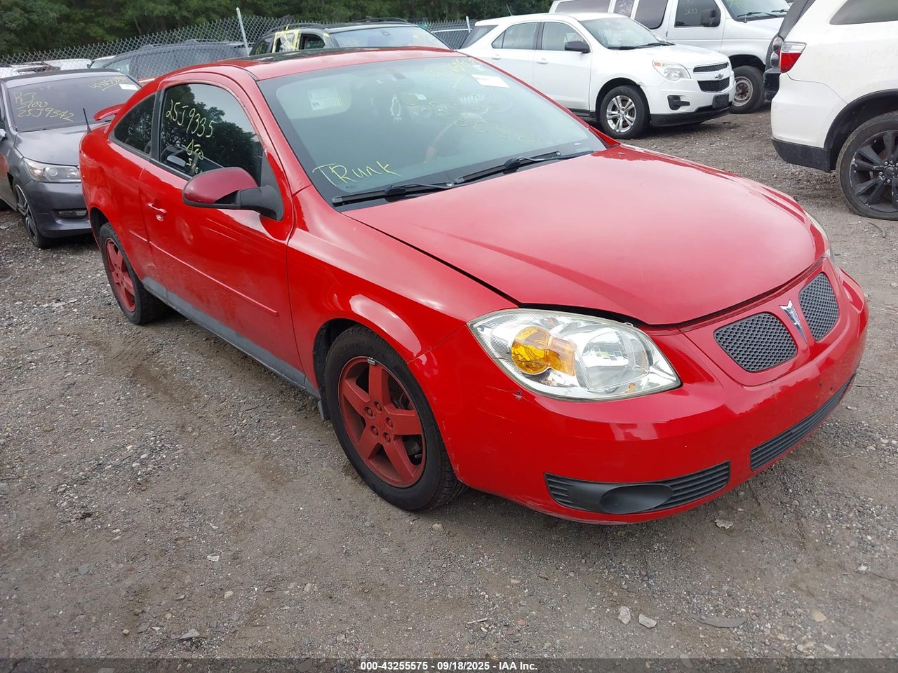1G2AL18F187****** · 2008 PONTIAC G5