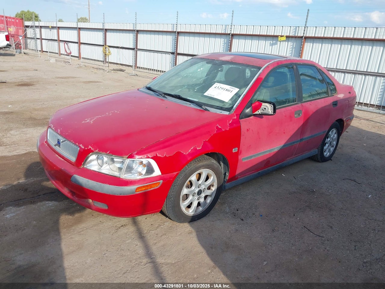 2001 VOLVO S40 A/SPORT EDITION · 2/11