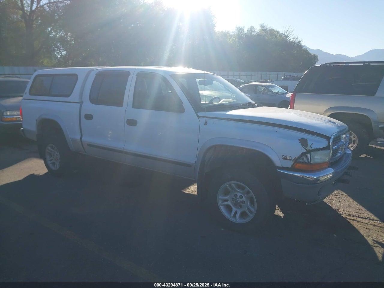 1B7HG2AZ31S****** · 2001 DODGE DAKOTA SLT/SPORT