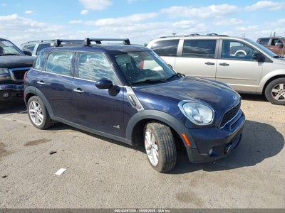 WMWZC5C5XDW****** · 2013 MINI COUNTRYMAN COOPER S
