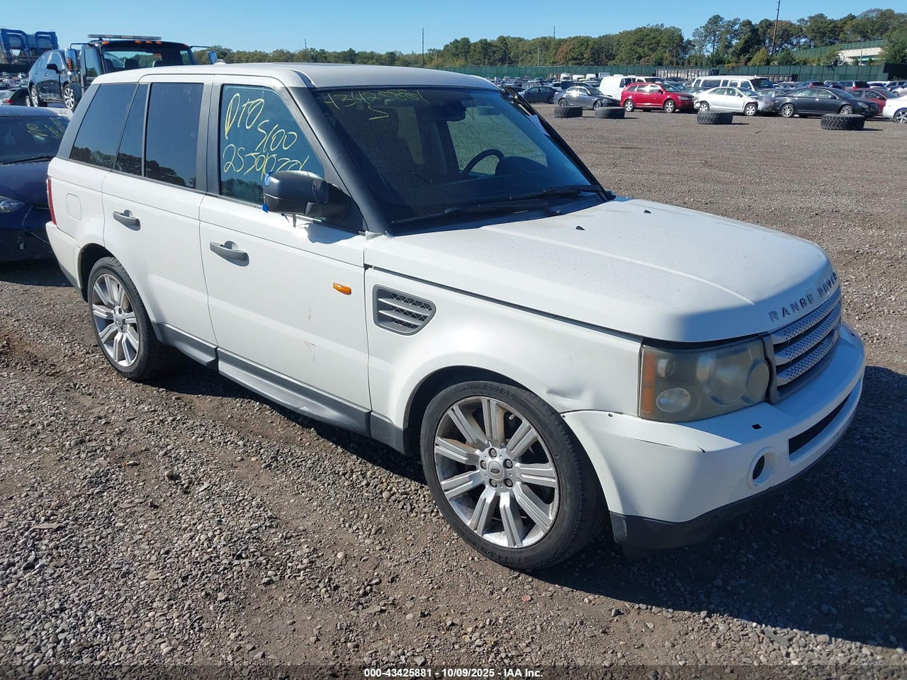 2008 LAND ROVER RANGE ROVER SPORT SUPERCHARGED