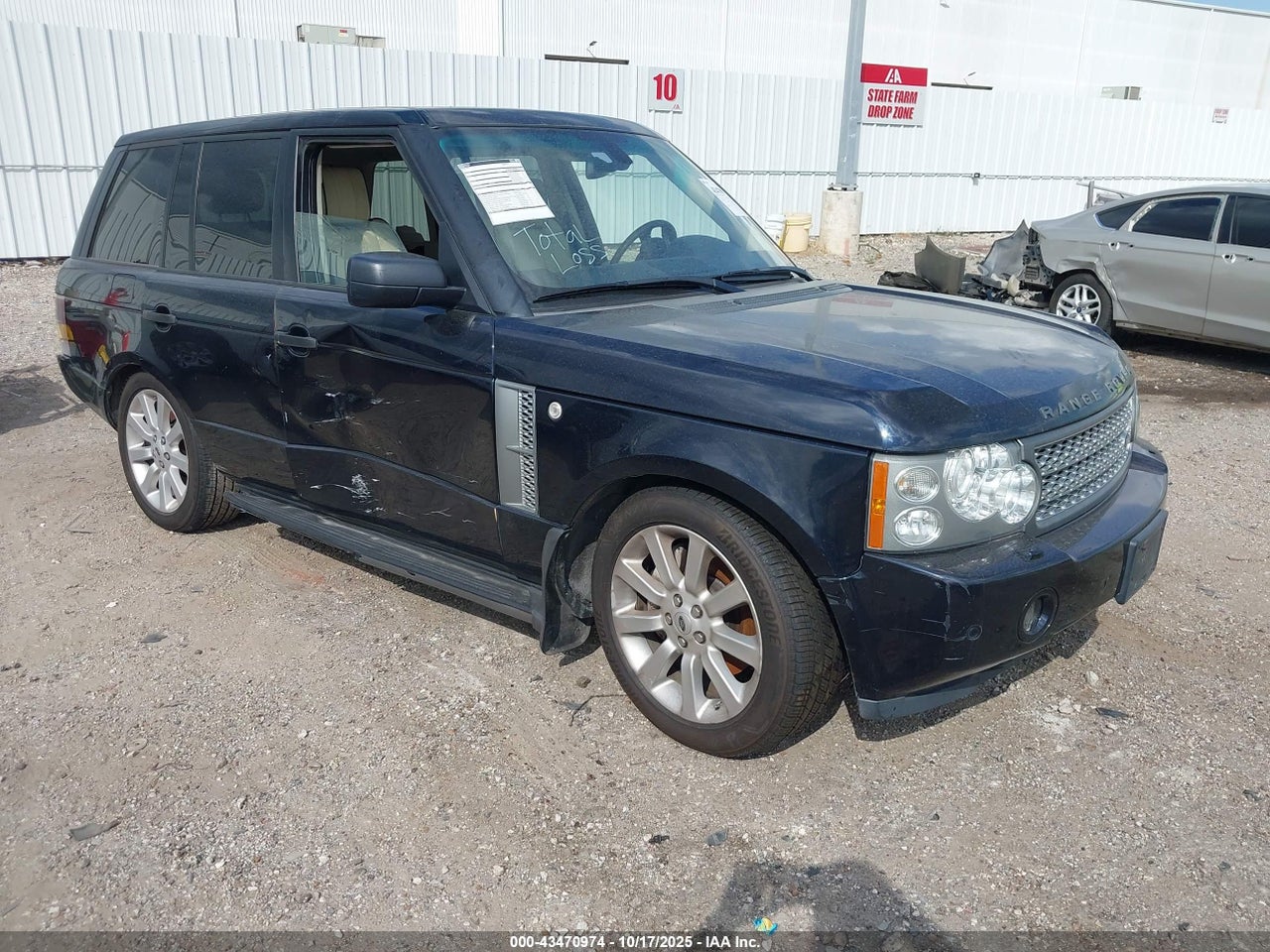 SALMF134X8A****** · 2008 LAND ROVER RANGE ROVER SUPERCHARGED