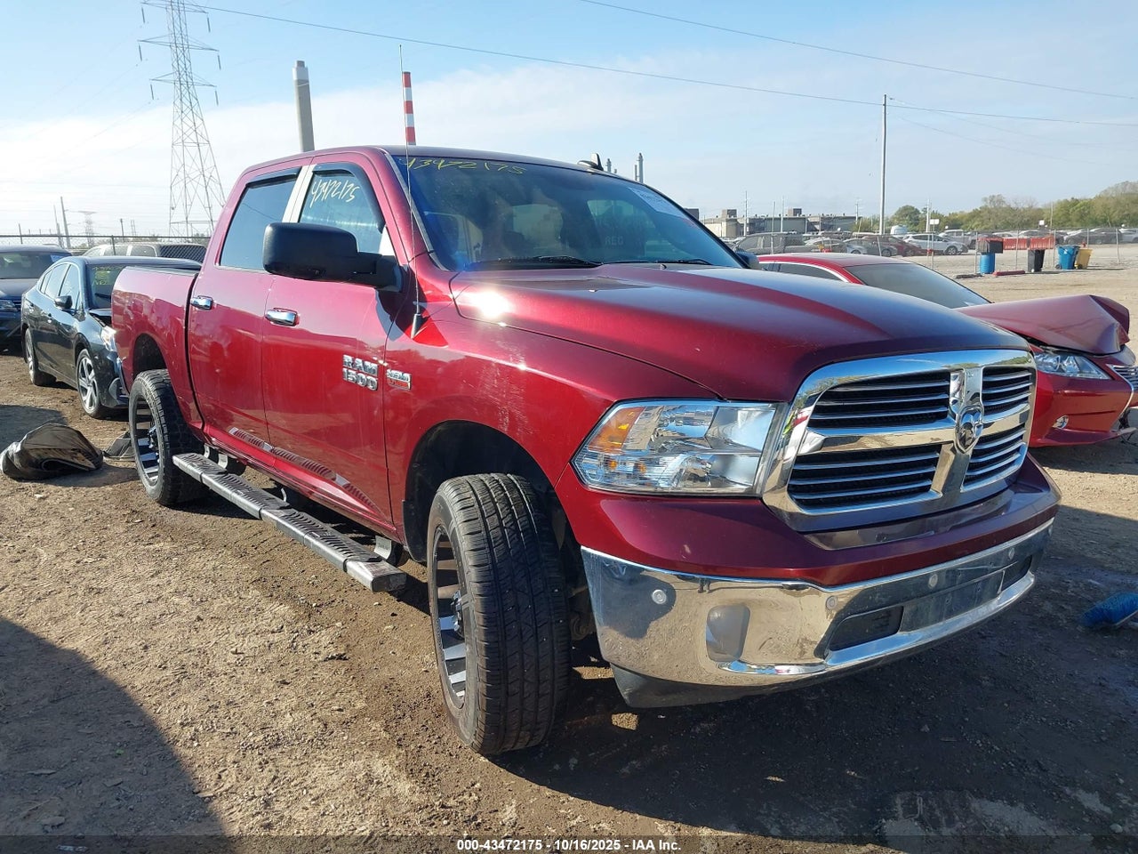3C6RR7LT9JG****** · 2018 RAM 1500 BIG HORN  4X4 5'7 BOX