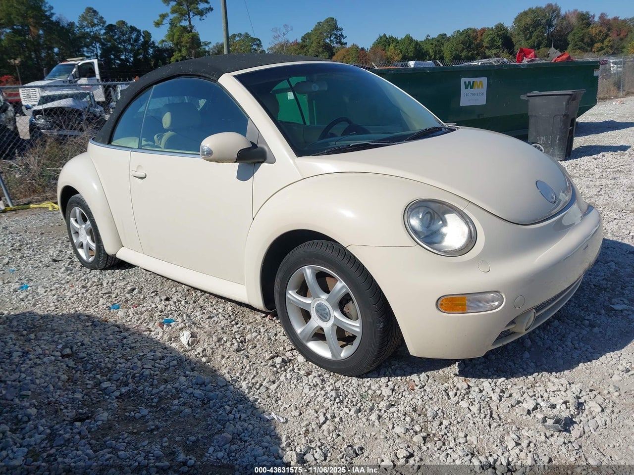 3VWCD31Y75M****** · 2005 VOLKSWAGEN NEW BEETLE GLS 1.8T