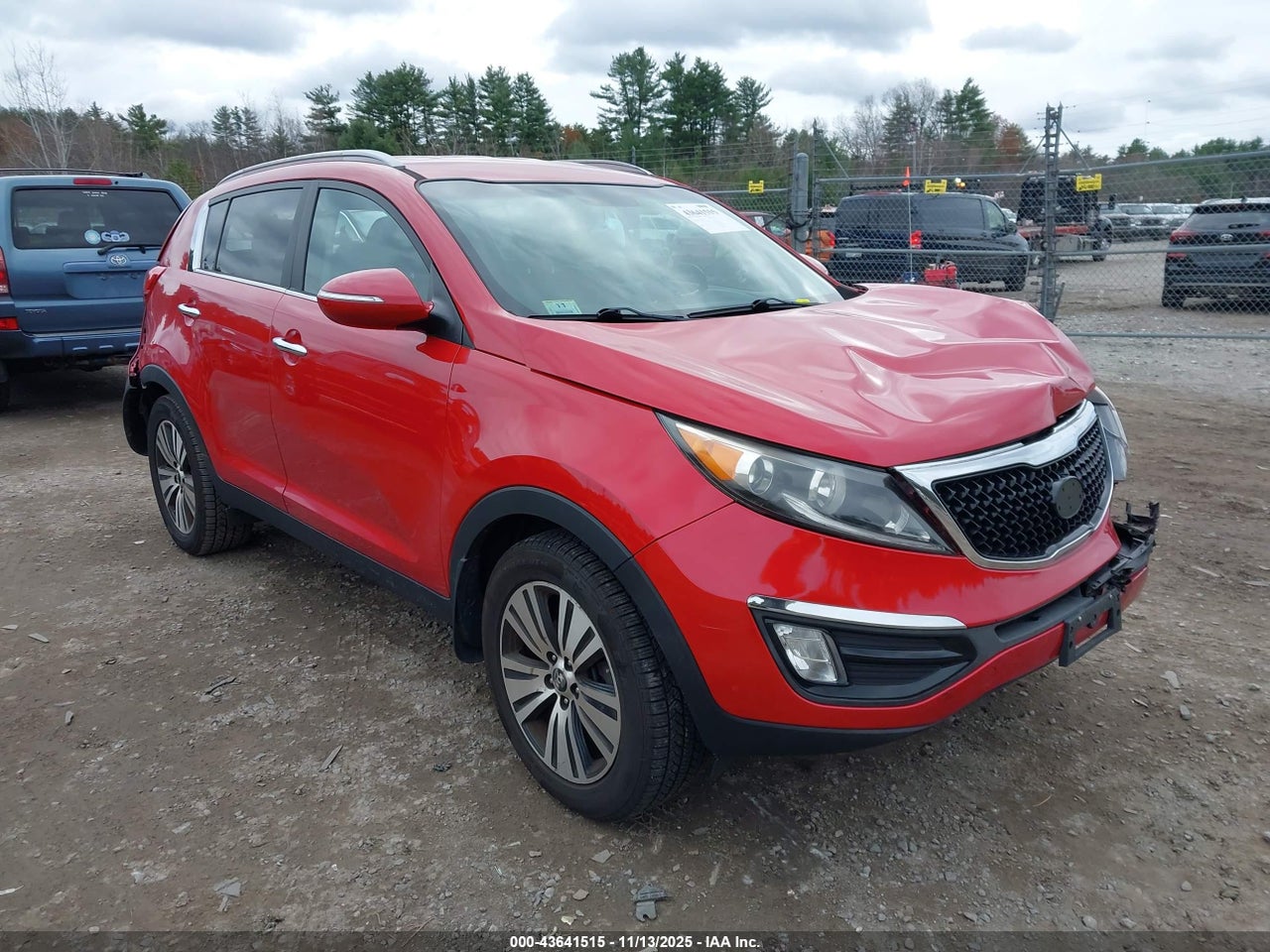 KNDPCCAC0E7****** · 2014 KIA SPORTAGE EX