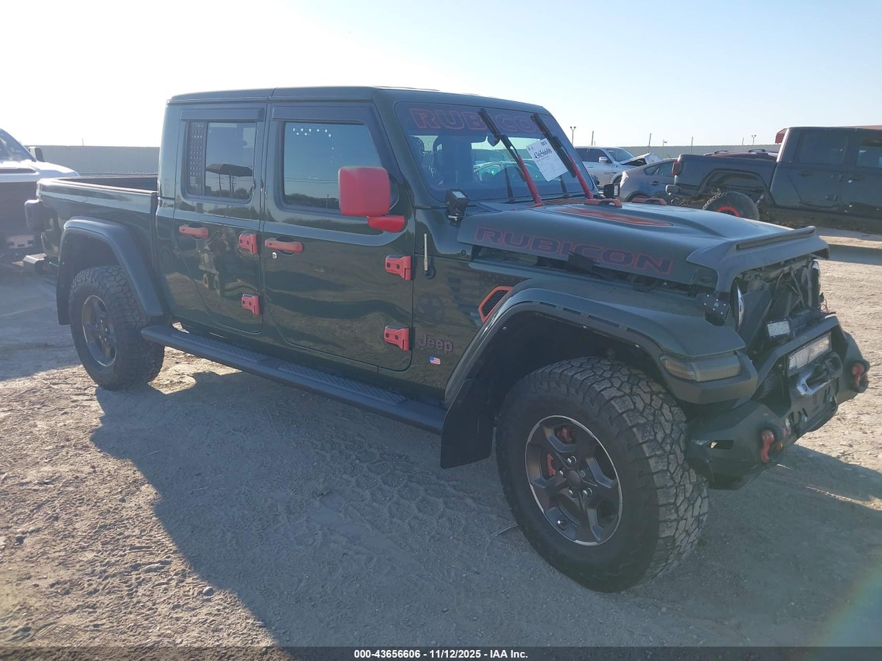 1C6JJTBG0NL****** · 2022 JEEP GLADIATOR RUBICON 4X4