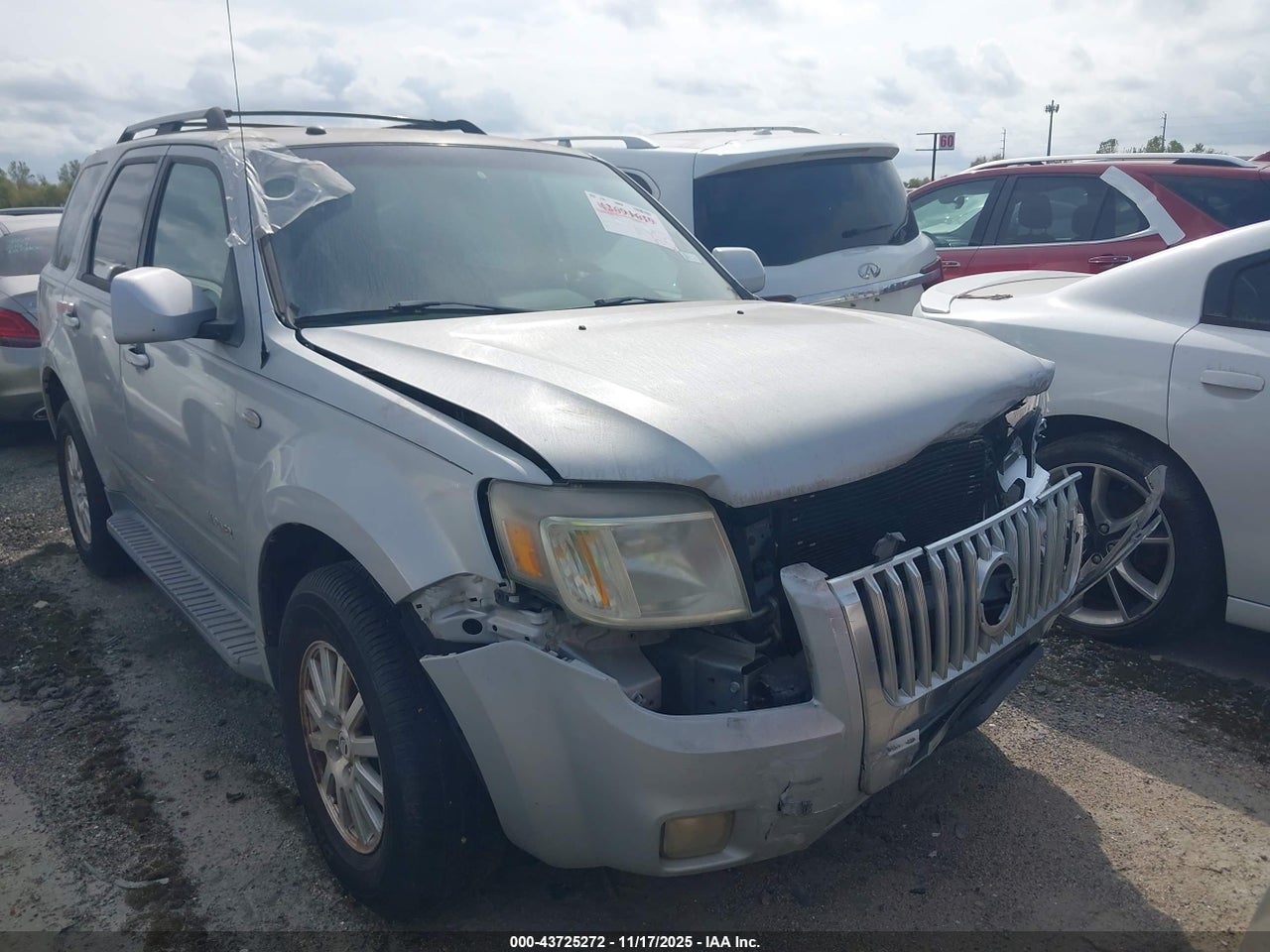 4M2CU87128K****** · 2008 MERCURY MARINER PREMIER