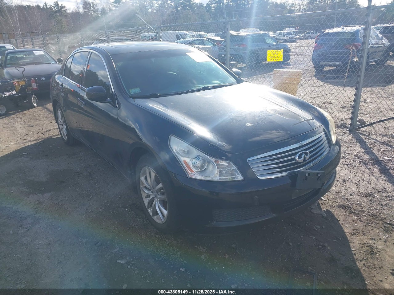 JNKCV61F39M****** · 2009 INFINITI G37X