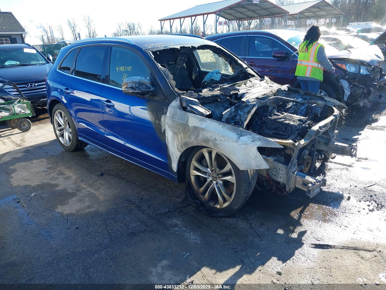 WA1CGAFP8FA****** · 2015 AUDI SQ5 3.0T PREMIUM PLUS