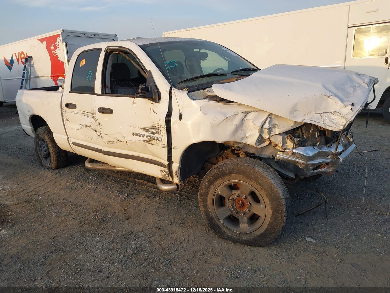 3D7KU28604G****** · 2004 DODGE RAM 2500 SLT/LARAMIE