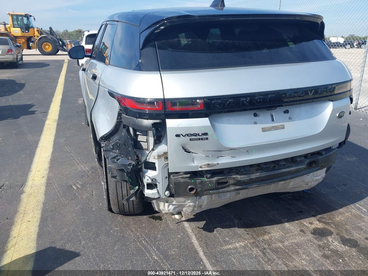 2020 LAND ROVER RANGE ROVER EVOQUE S · 6/11