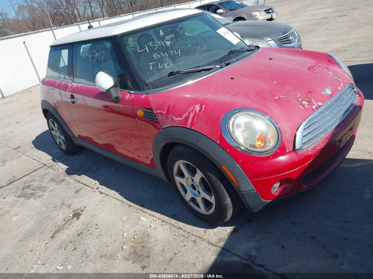 WMWMF33547T****** · 2007 MINI COOPER