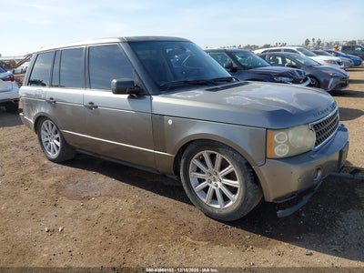 2008 LAND ROVER RANGE ROVER SUPERCHARGED