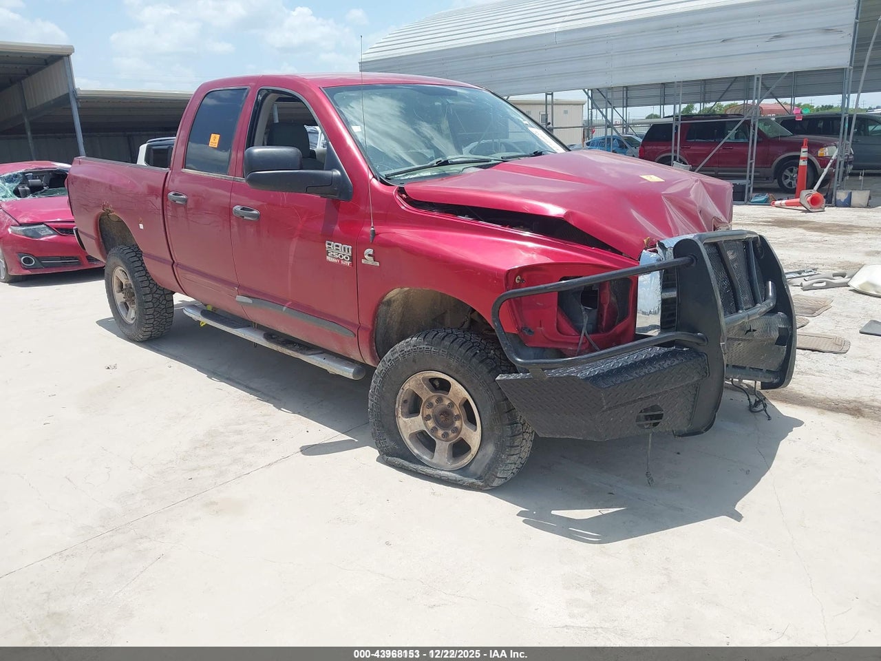 1D7KS28A47J****** · 2007 DODGE RAM 2500 SLT/TRX4 OFF ROAD/SPORT/POWER WAGON