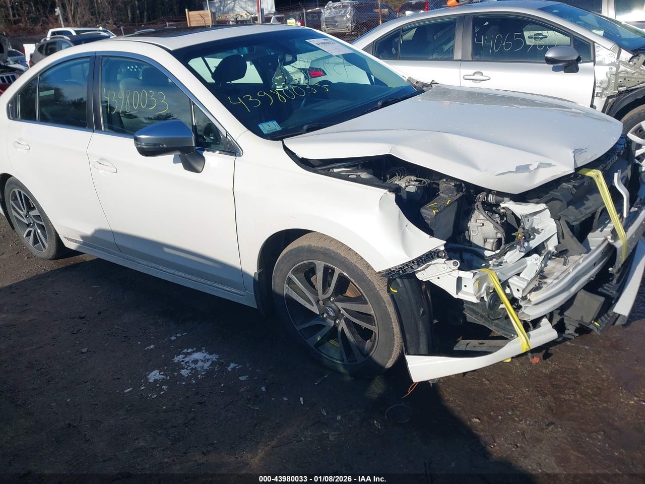 4S3BNAS69J3****** · 2018 SUBARU LEGACY 2.5I SPORT