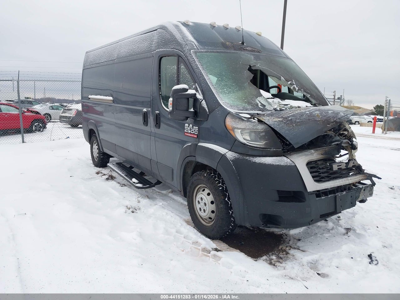 3C6TRVDG1KE****** · 2019 RAM PROMASTER 2500 HIGH ROOF 159 WB
