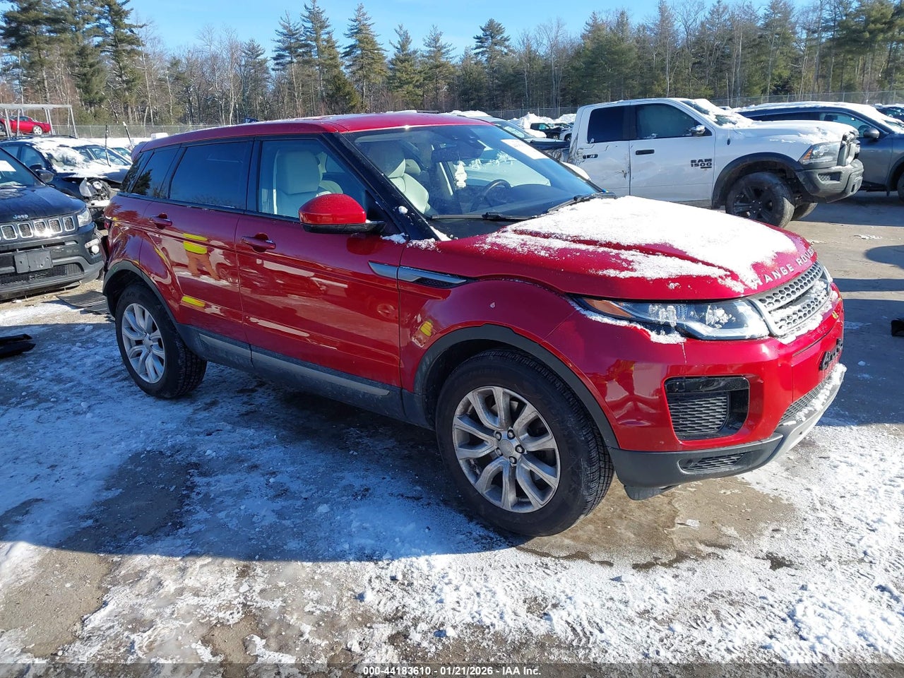 SALVP2RX2KH****** · 2019 LAND ROVER RANGE ROVER EVOQUE SE/SE PREMIUM