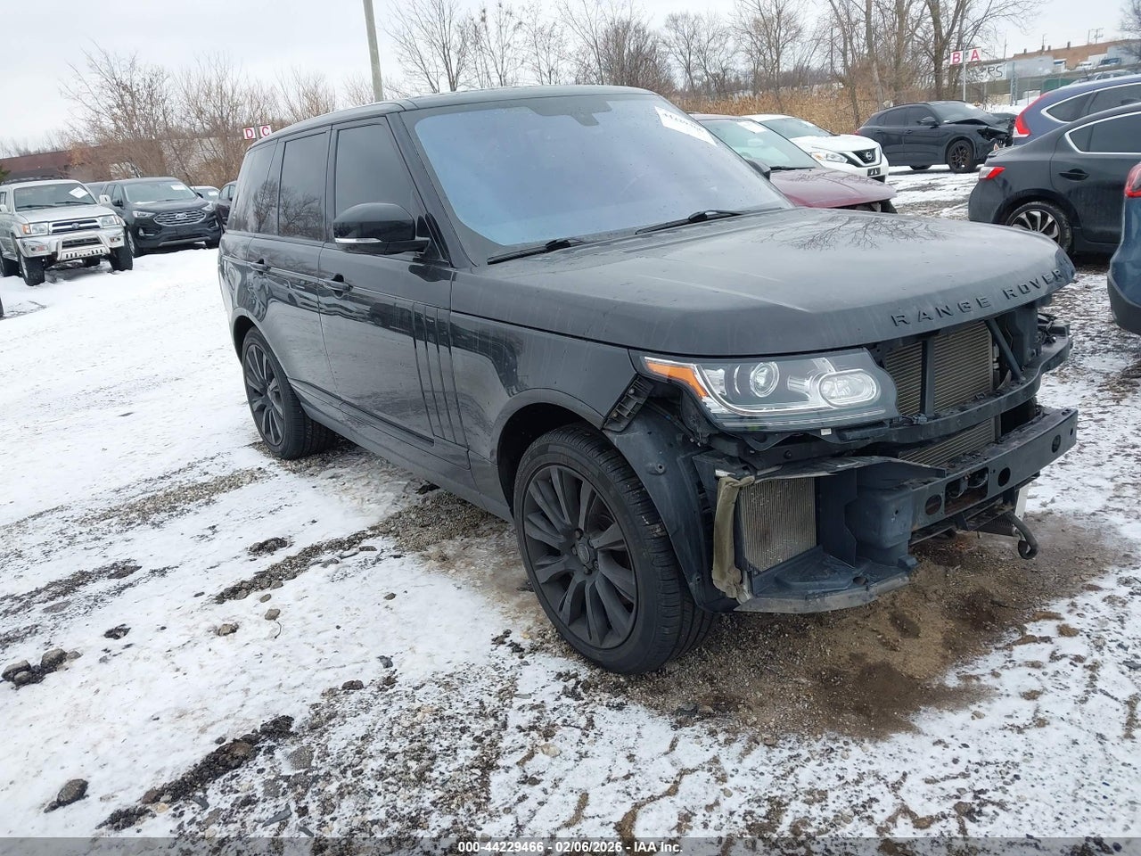 SALGS2EF5GA****** · 2016 LAND ROVER RANGE ROVER 5.0L V8 SUPERCHARGED