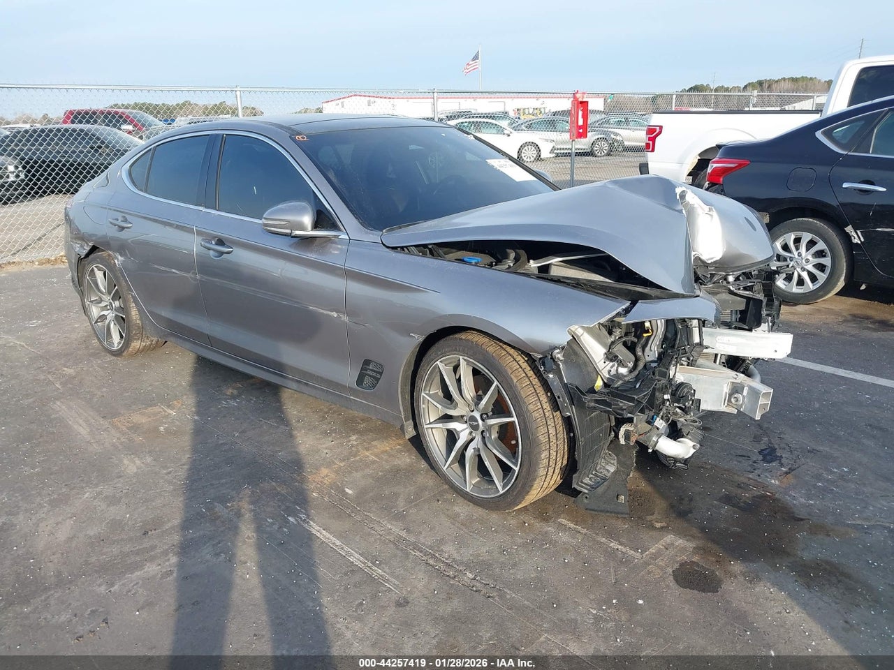 KMTG34TAXNU****** · 2022 GENESIS G70 2.0T RWD