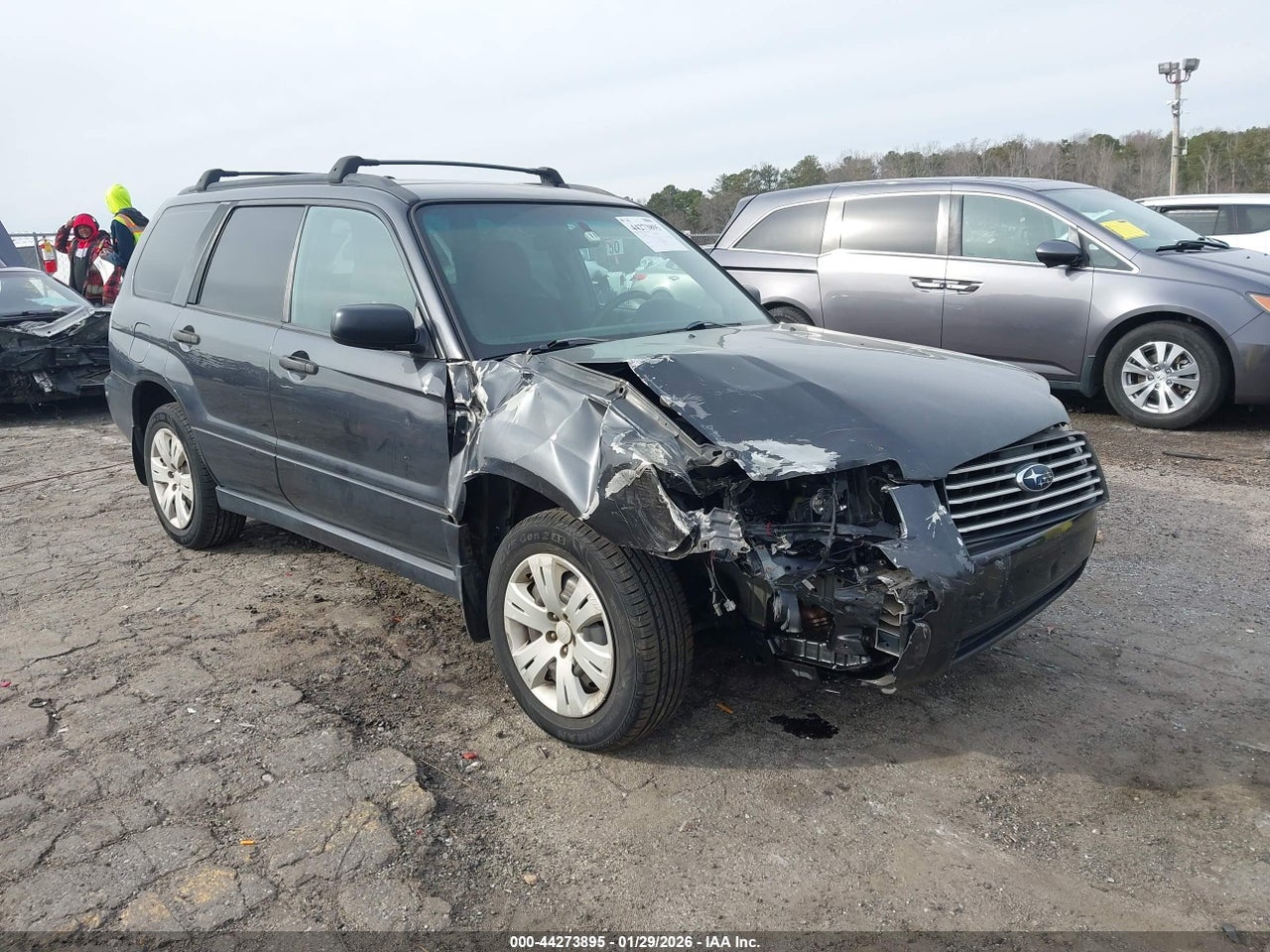 JF1SG63668H****** · 2008 SUBARU FORESTER 2.5X