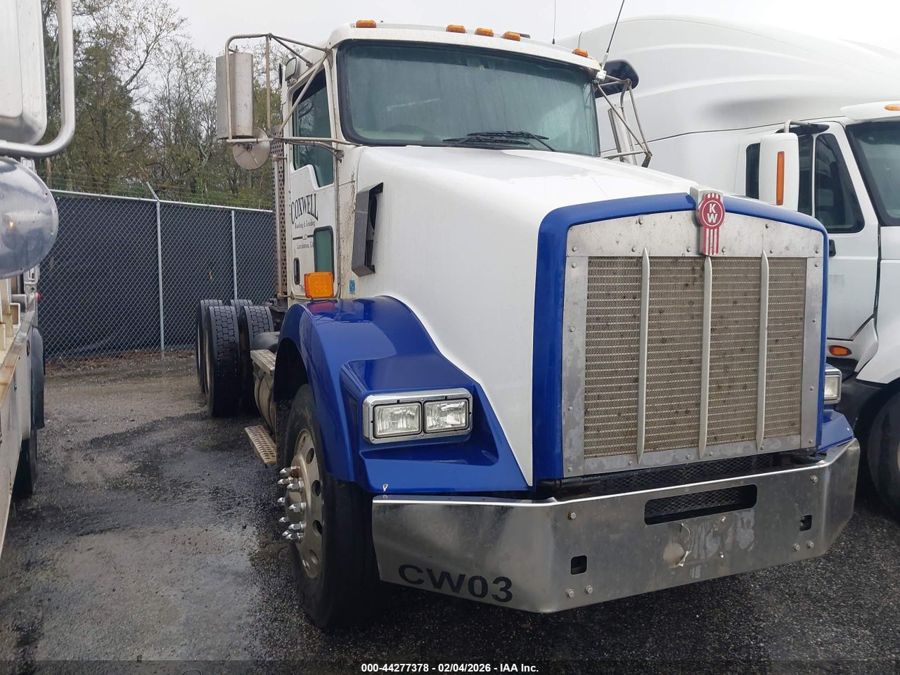 2007 KENWORTH CONSTRUCTION T800
