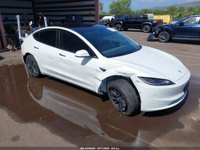 5YJ3E1EA0SF****** · 2025 TESLA MODEL 3 LONG RANGE REAR-WHEEL DRIVE/STANDARD REAR-WHEEL DRIVE