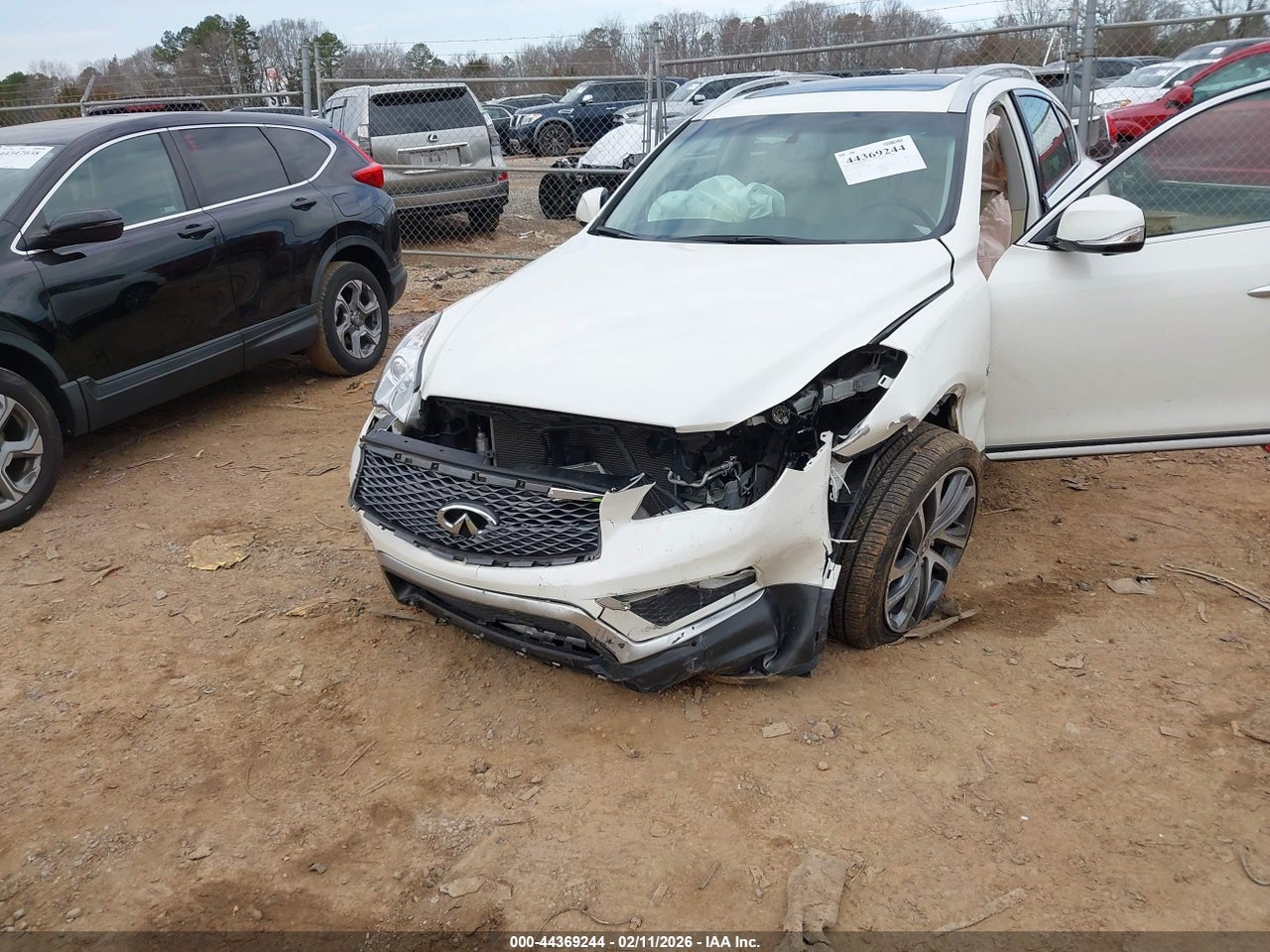 JN1BJ0RR0HM****** · 2017 INFINITI QX50   · 6/11