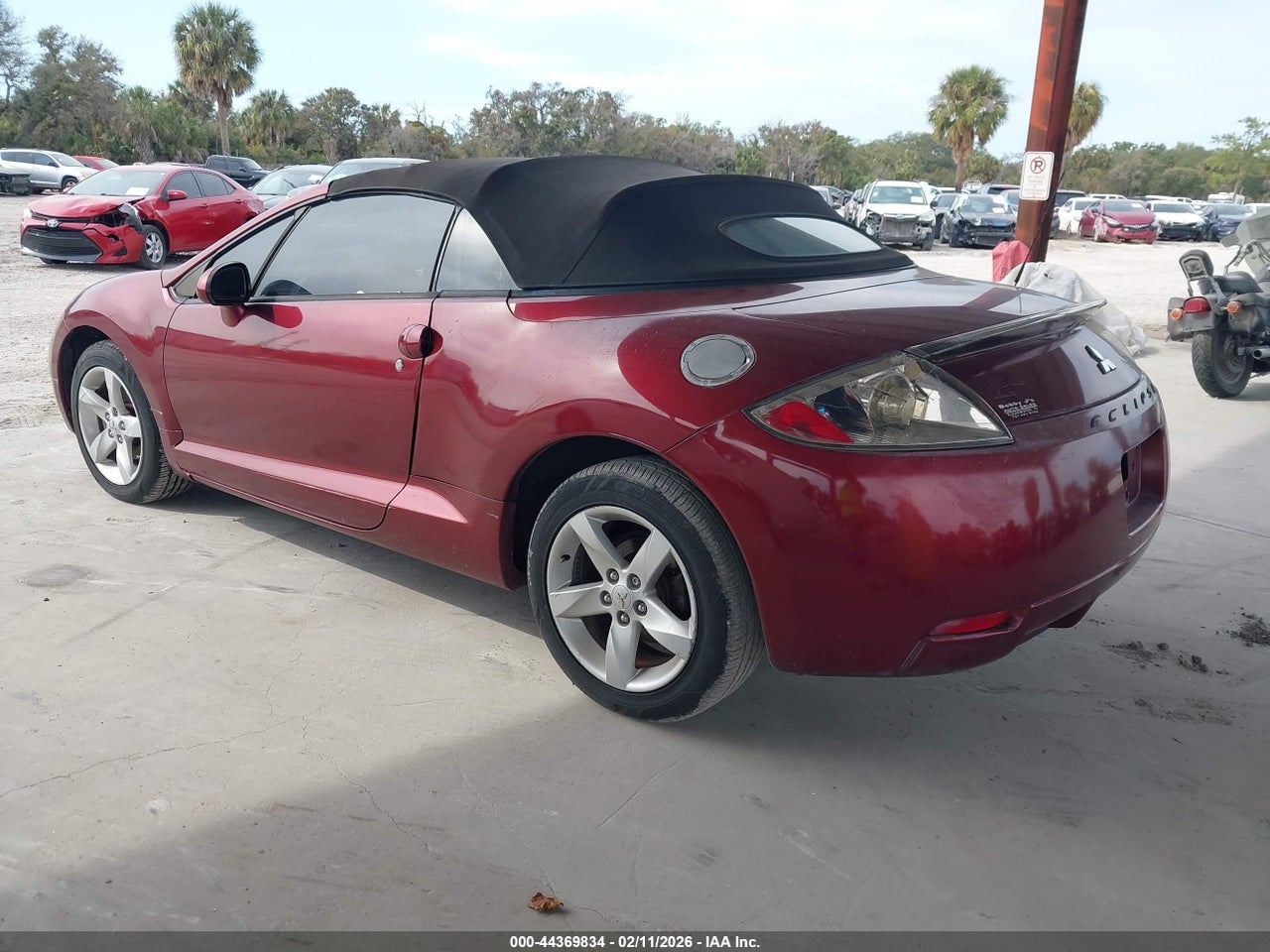 4A3AL25F17E****** · 2007 MITSUBISHI ECLIPSE SPYDER GS · 3/11