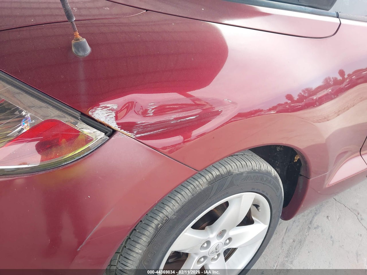 4A3AL25F17E****** · 2007 MITSUBISHI ECLIPSE SPYDER GS · 6/11