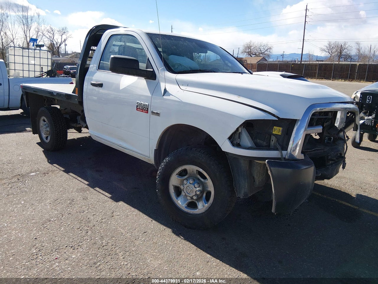 3C6LD5AT1CG****** · 2012 RAM 2500 ST