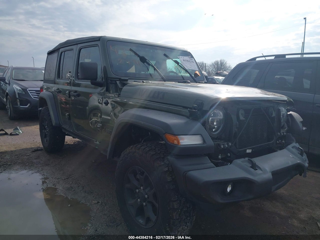 1C4HJXDG0LW****** · 2020 JEEP WRANGLER UNLIMITED WILLYS 4X4