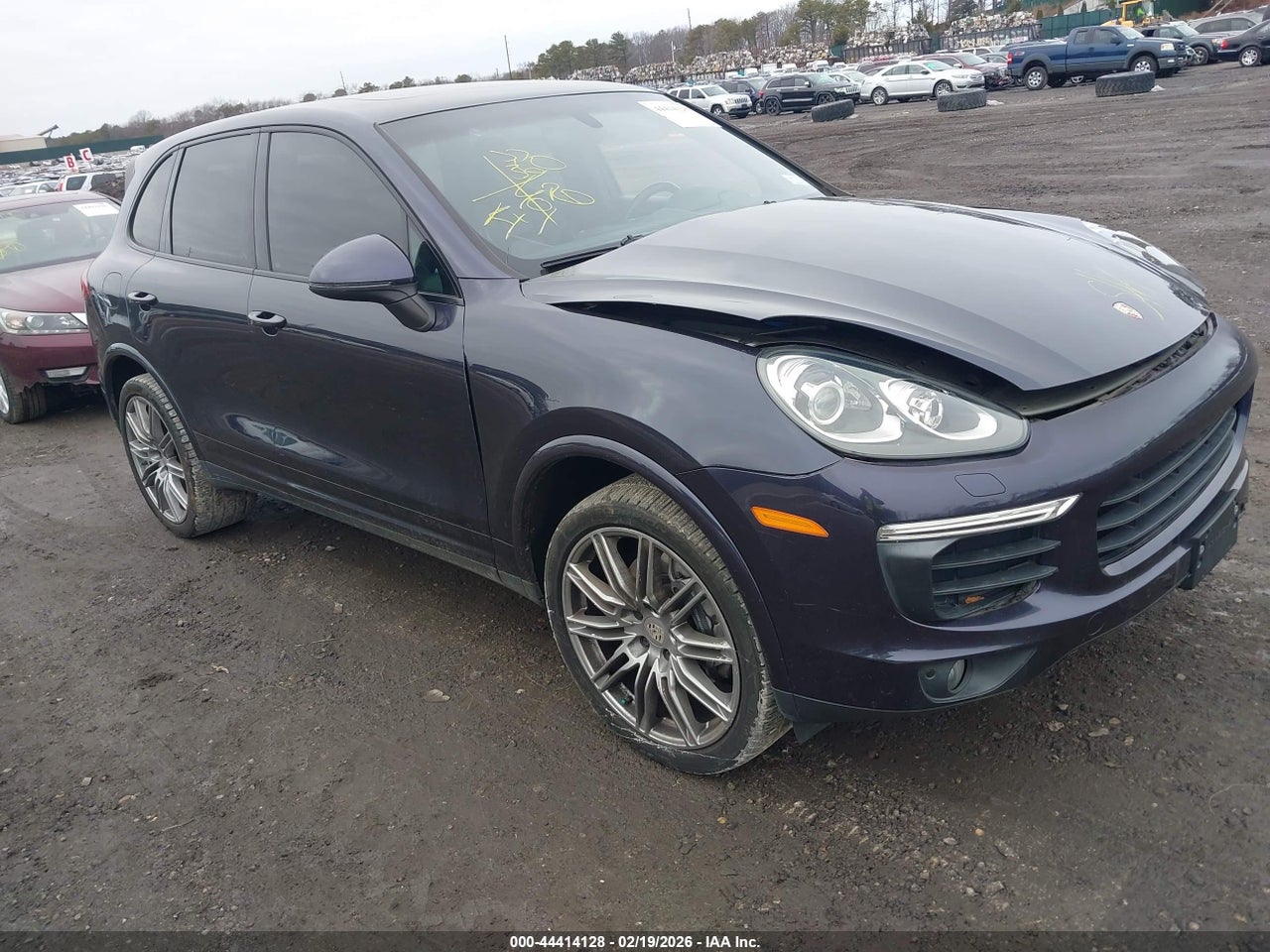 WP1AA2A22HK****** · 2017 PORSCHE CAYENNE PLATINUM EDITION