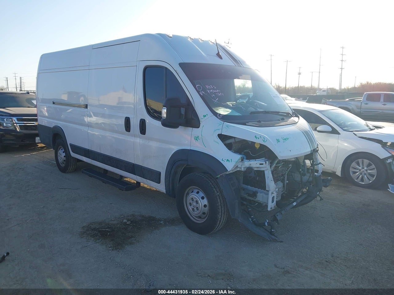 3C6MRVJGXPE****** · 2023 RAM PROMASTER 3500 CARGO VAN HIGH ROOF 159 WB EXT