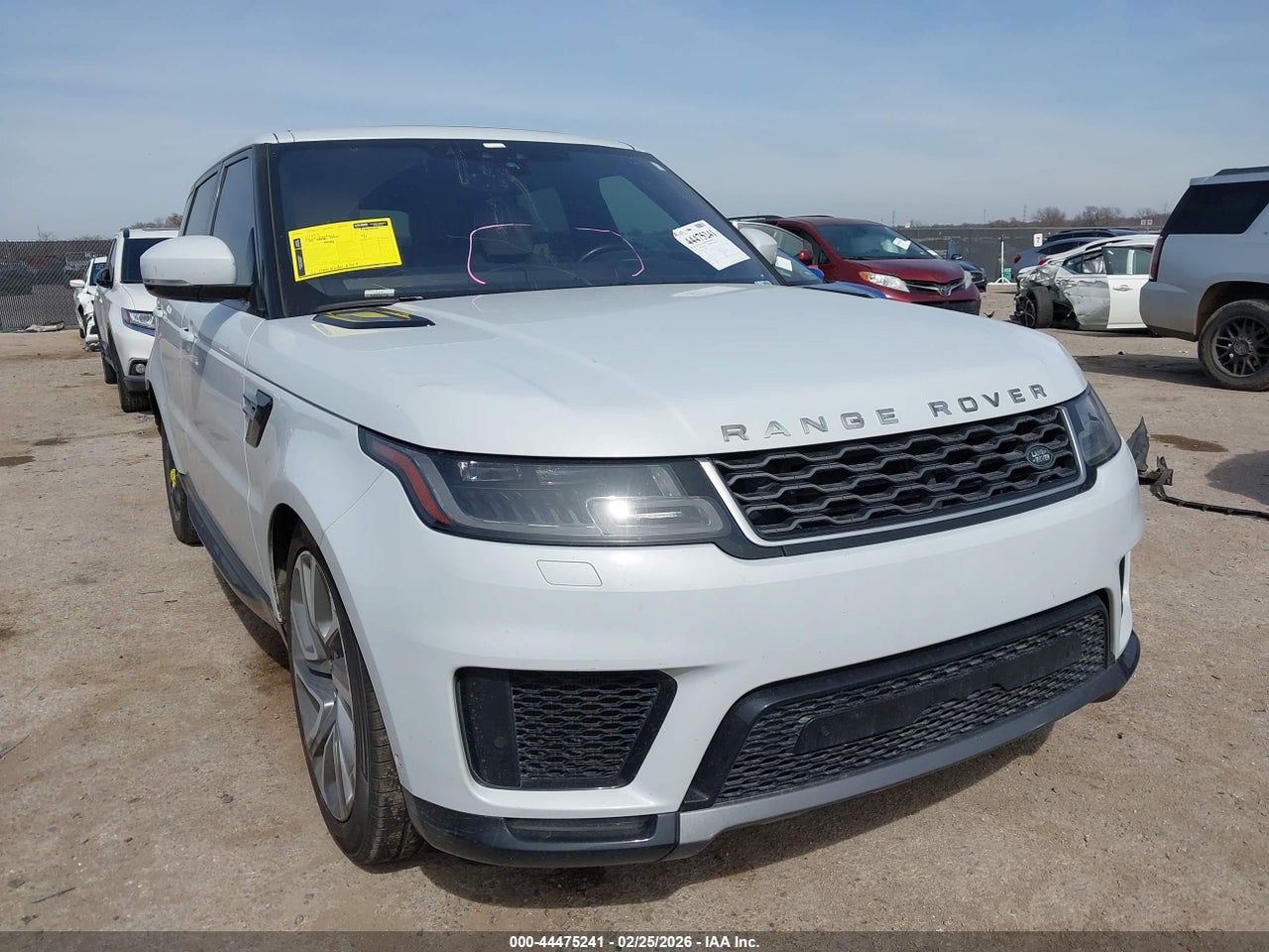 SALWR2SU3LA****** · 2020 LAND ROVER RANGE ROVER SPORT HSE MHEV