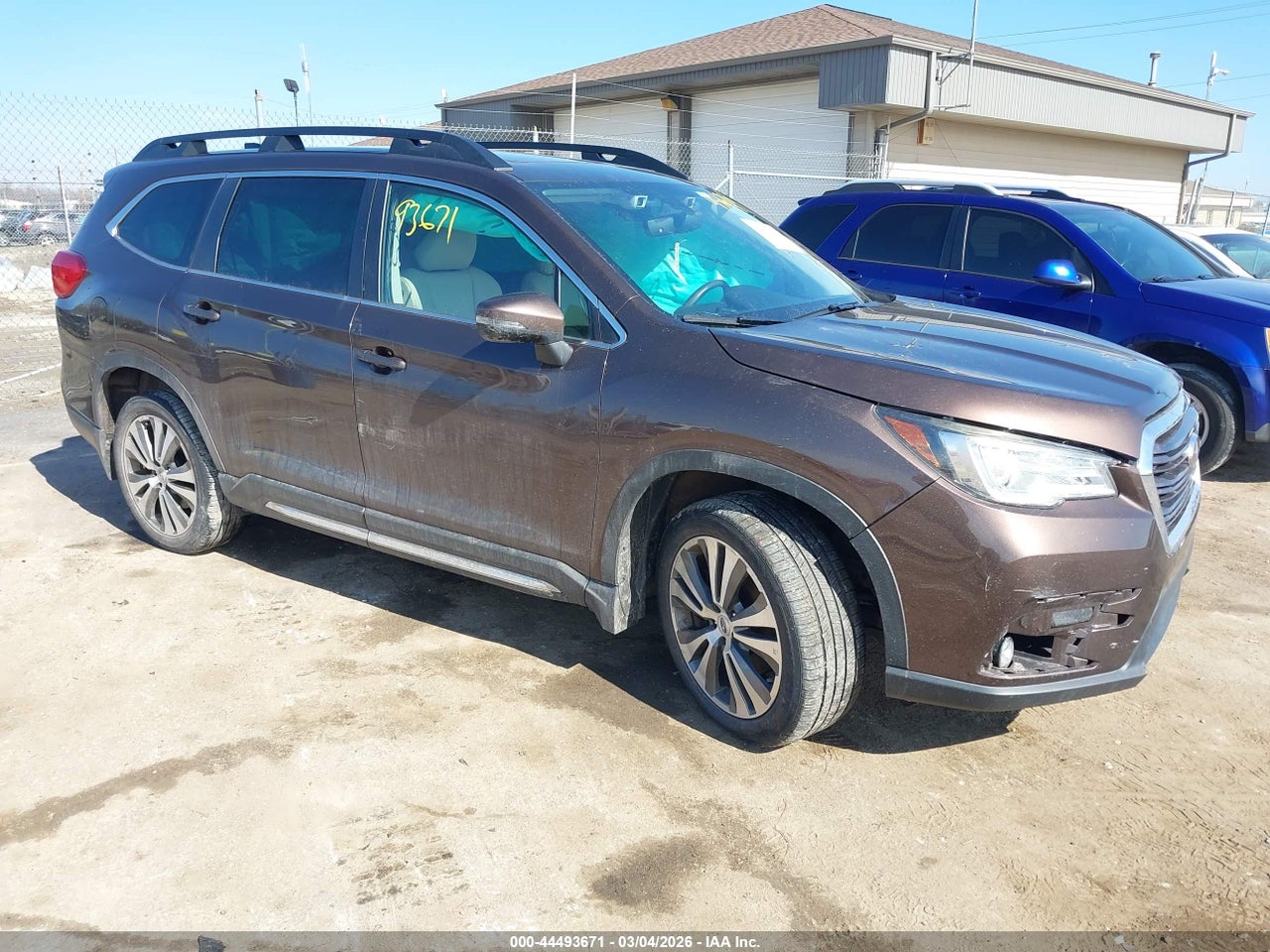 4S4WMAPD2K3****** · 2019 SUBARU ASCENT LIMITED