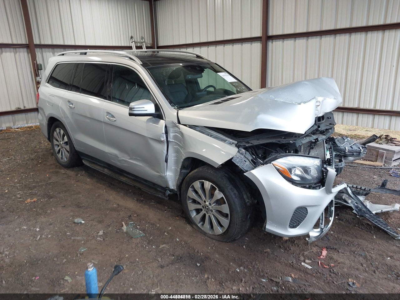 4JGDF6EE0JB****** · 2018 MERCEDES-BENZ GLS 450 4MATIC