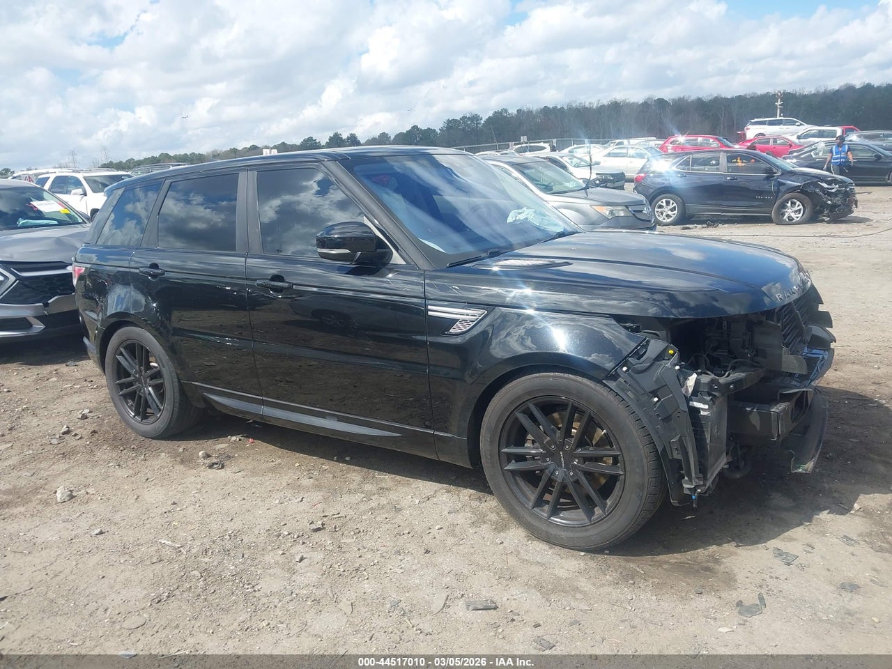 SALWR2FV7HA****** · 2017 LAND ROVER RANGE ROVER SPORT 3.0L V6 SUPERCHARGED HSE